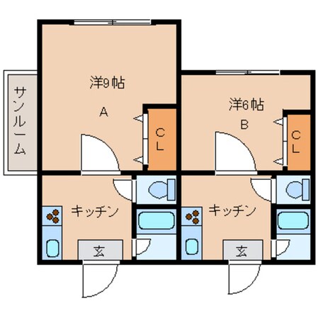 オリオンの物件間取画像